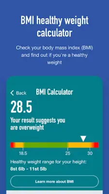 NHS Weight Loss Plan android App screenshot 3